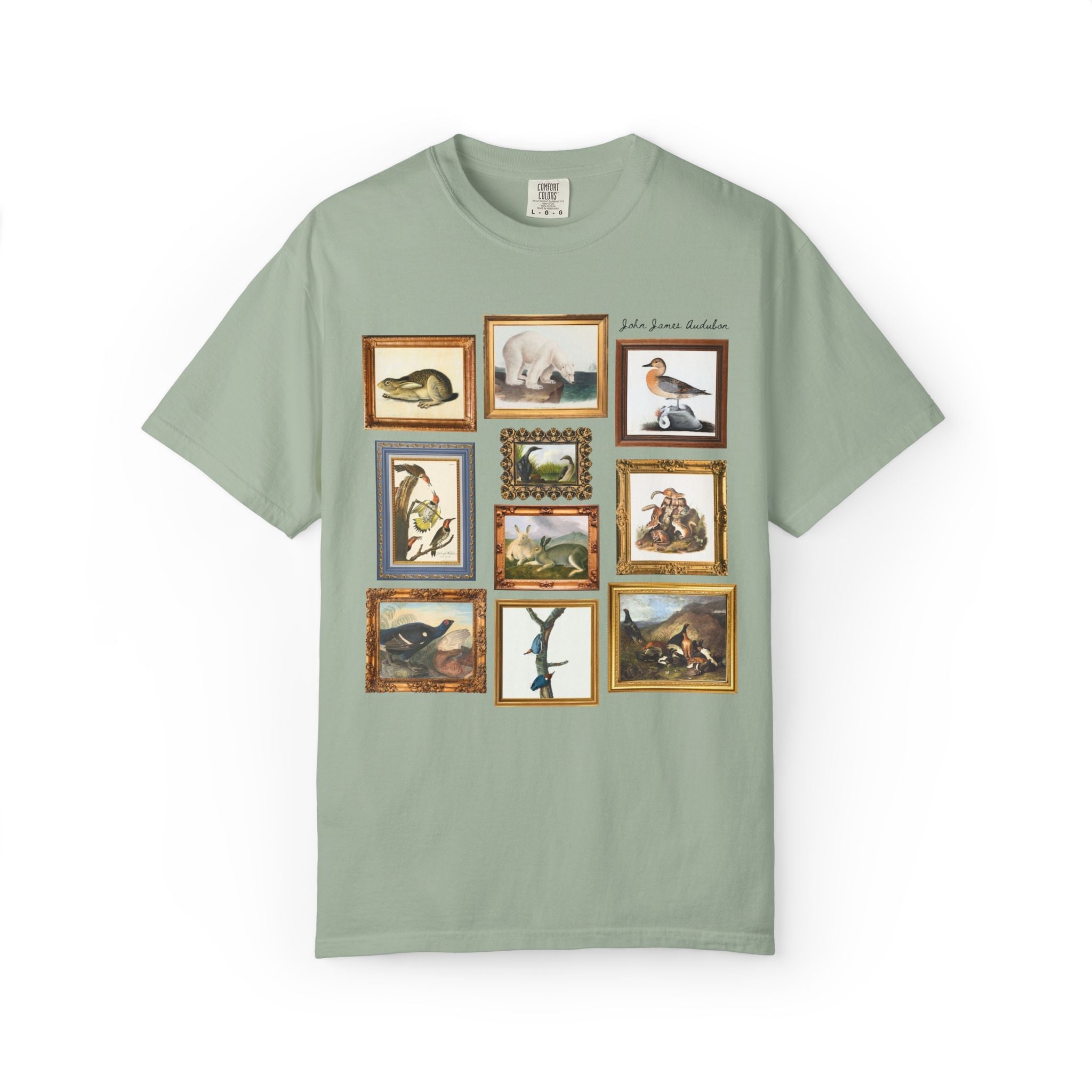 John James Audubon Famous Paintings Tee Shirt - Opal and June