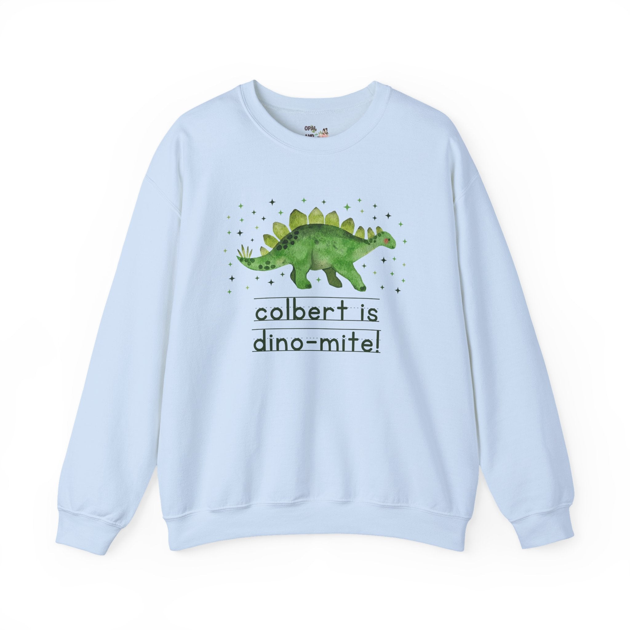 John L Colbert School is Dino - Mite Sweatshirt | FPS + Opal and June Sweatshirt, Fayetteville Public Schools - Opal and June