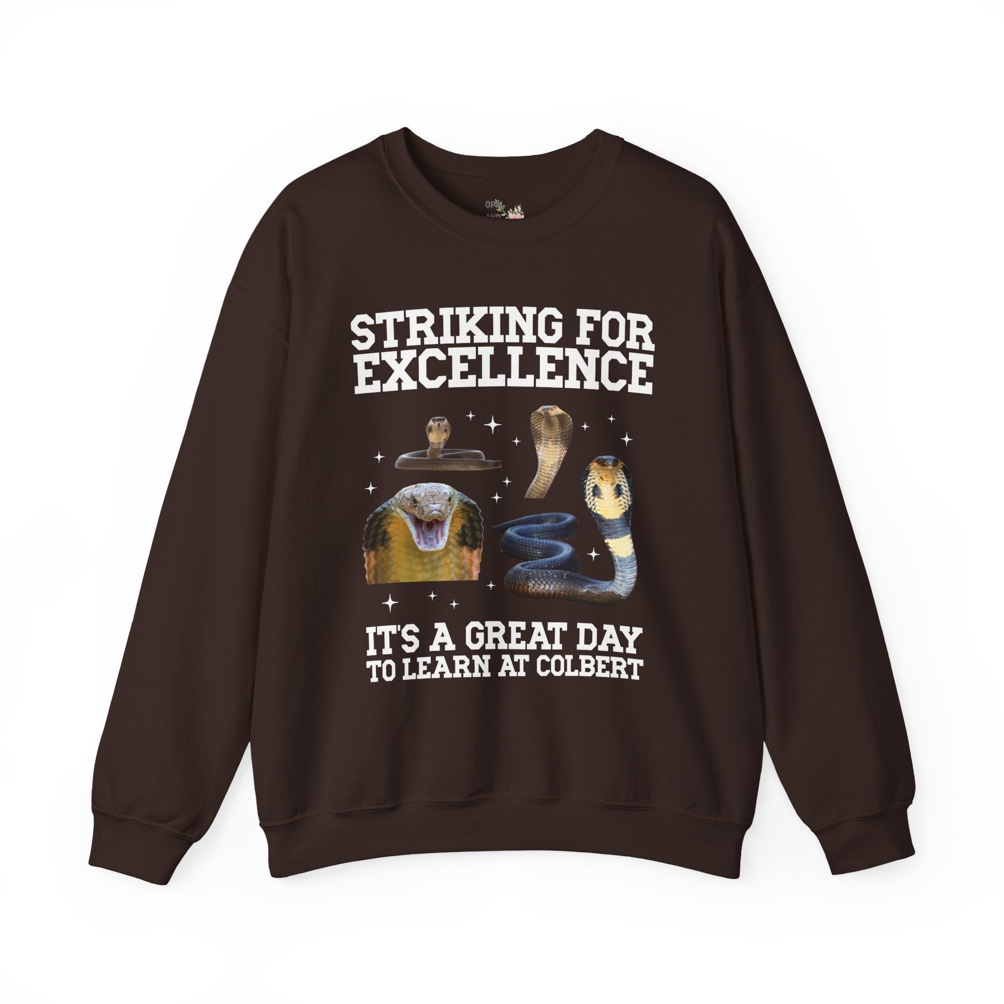 John L. Colbert School Sweatshirt: Striking for Excellence | FPS + Opal and June Sweatshirt, Fayetteville Public Schools - Opal and June