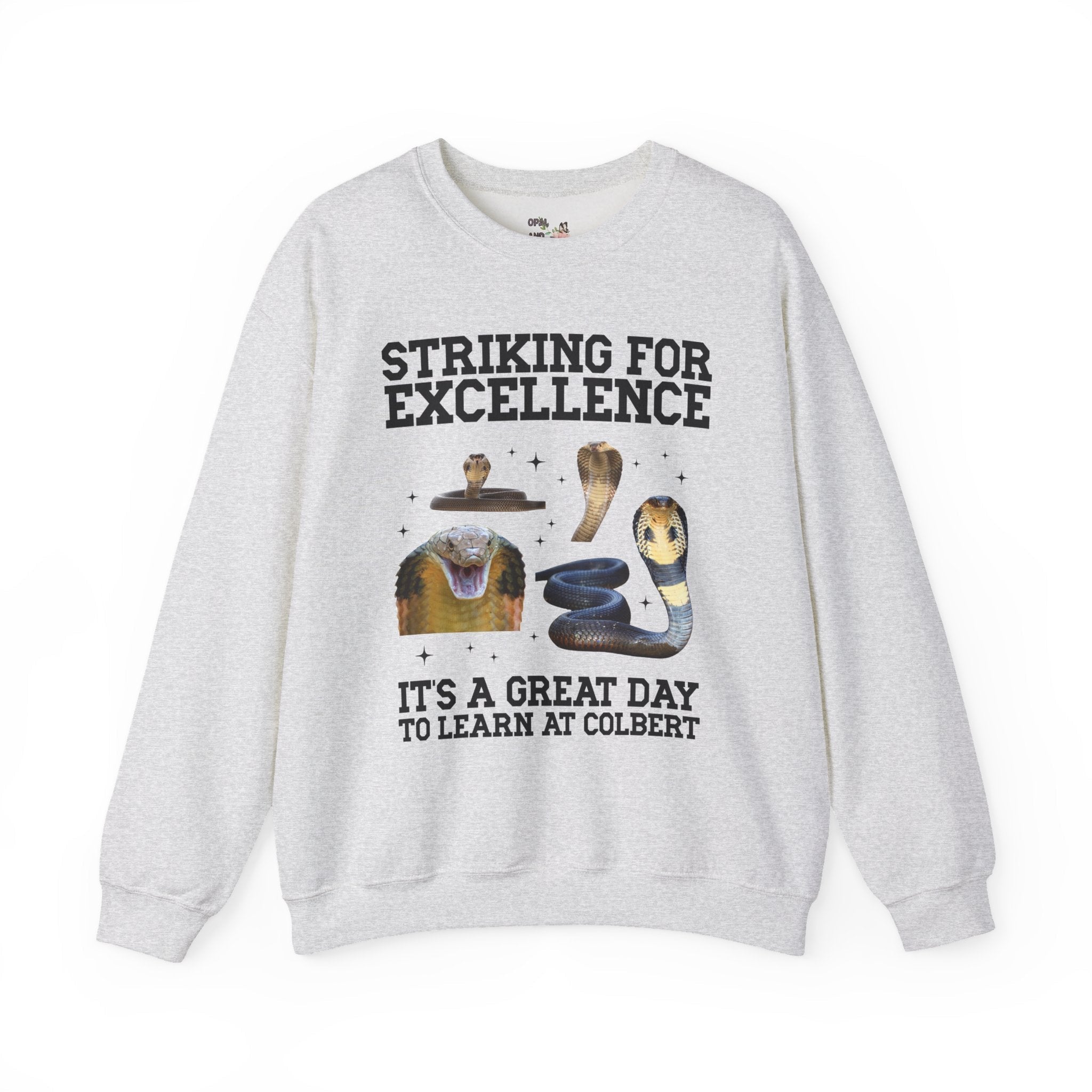 John L. Colbert School Sweatshirt: Striking for Excellence | FPS + Opal and June Sweatshirt, Fayetteville Public Schools - Opal and June