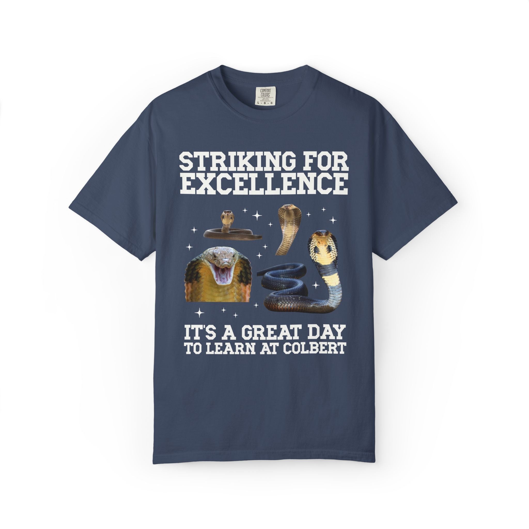 John L. Colbert School Tee Shirt: Striking for Excellence | FPS + Opal and June Tee Shirt, Fayetteville Public Schools - Opal and June