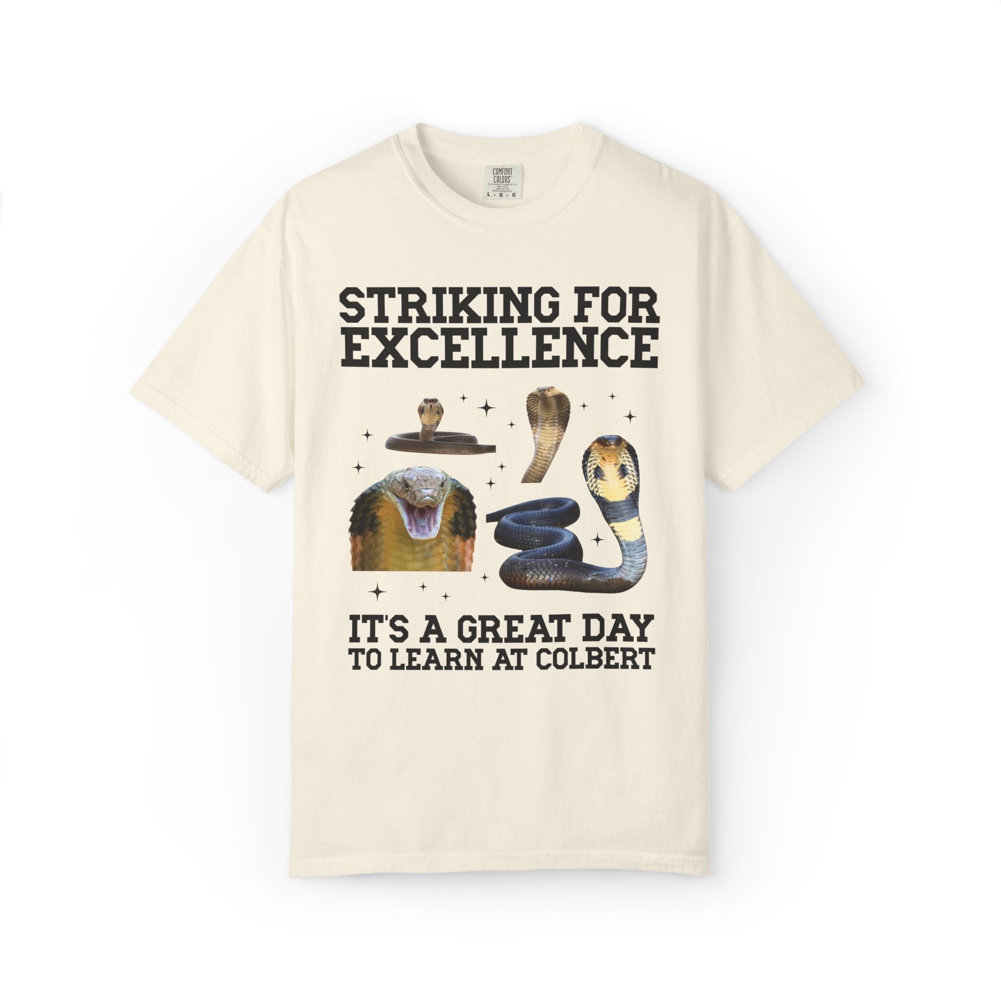 John L. Colbert School Tee Shirt: Striking for Excellence | FPS + Opal and June Tee Shirt, Fayetteville Public Schools - Opal and June