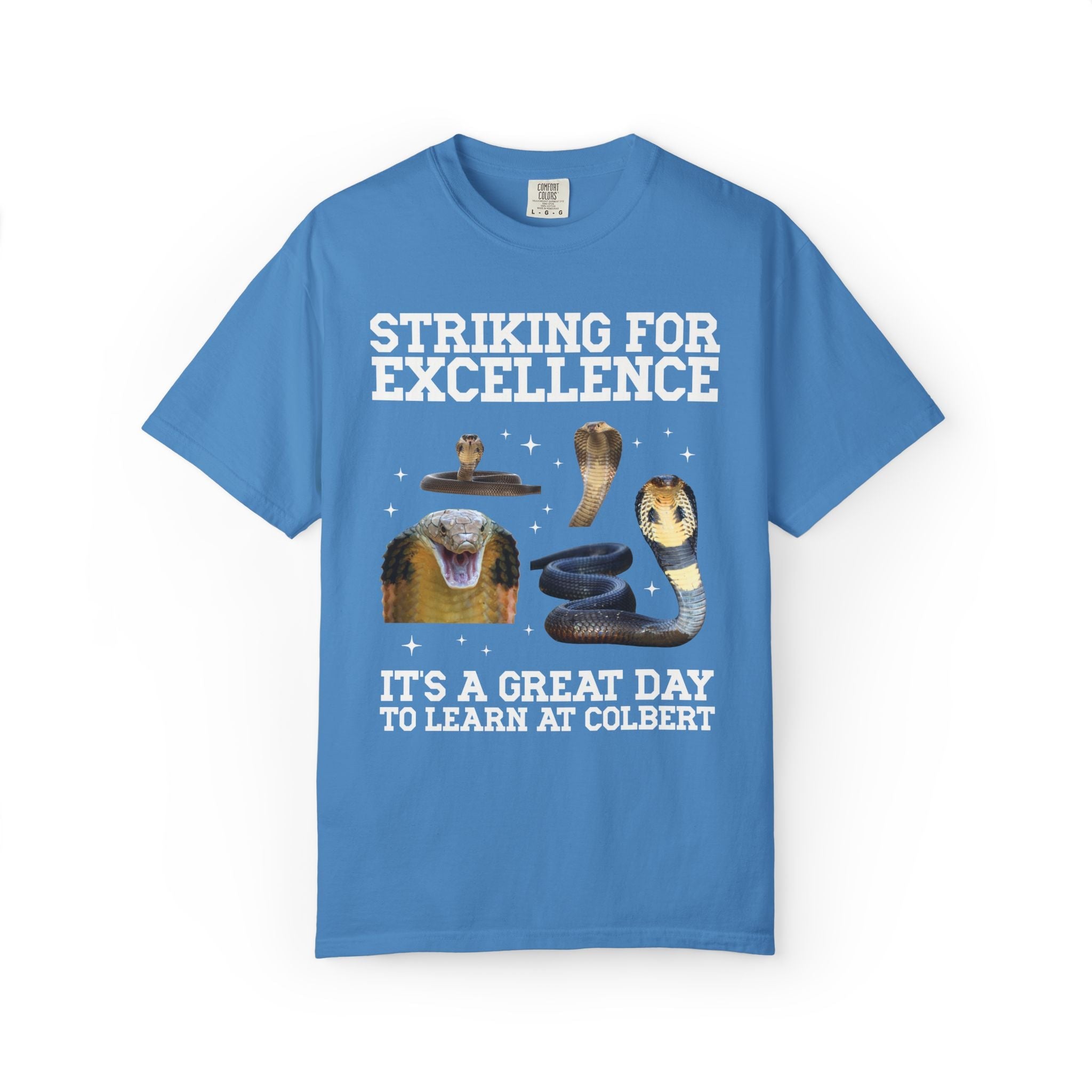 John L. Colbert School Tee Shirt: Striking for Excellence | FPS + Opal and June Tee Shirt, Fayetteville Public Schools - Opal and June