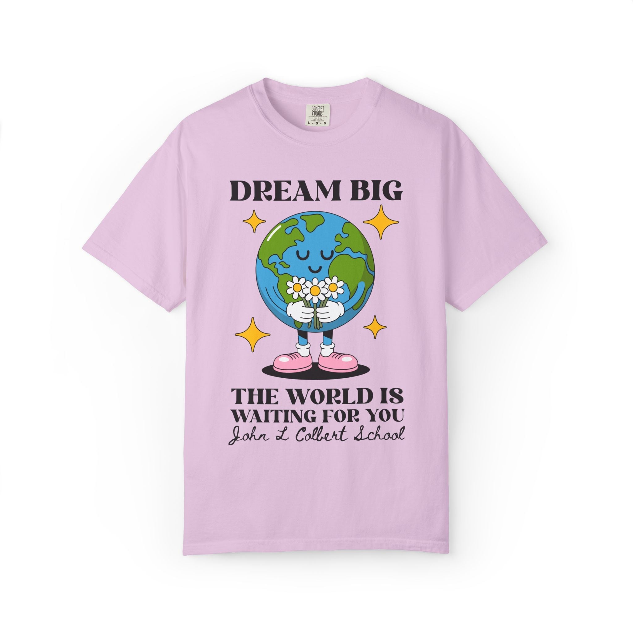 John L Colbert School Tee Shirt: The World is Waiting for You - Opal and June
