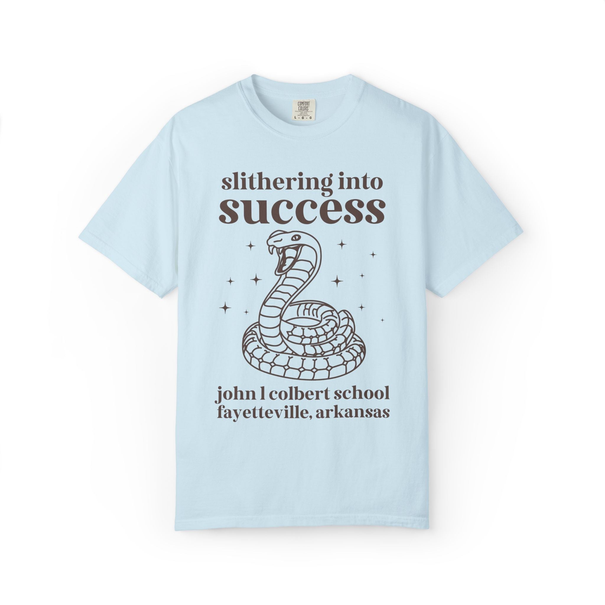 John L Colbert Tee Shirt: Slithering into Success - Opal and June