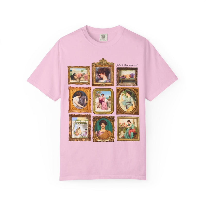 John William Godward Art History Tee Shirt: Famous 19th Century Paintings, Neo - Classicism and Academism Art Movements, Humanities Teacher T - Opal and June