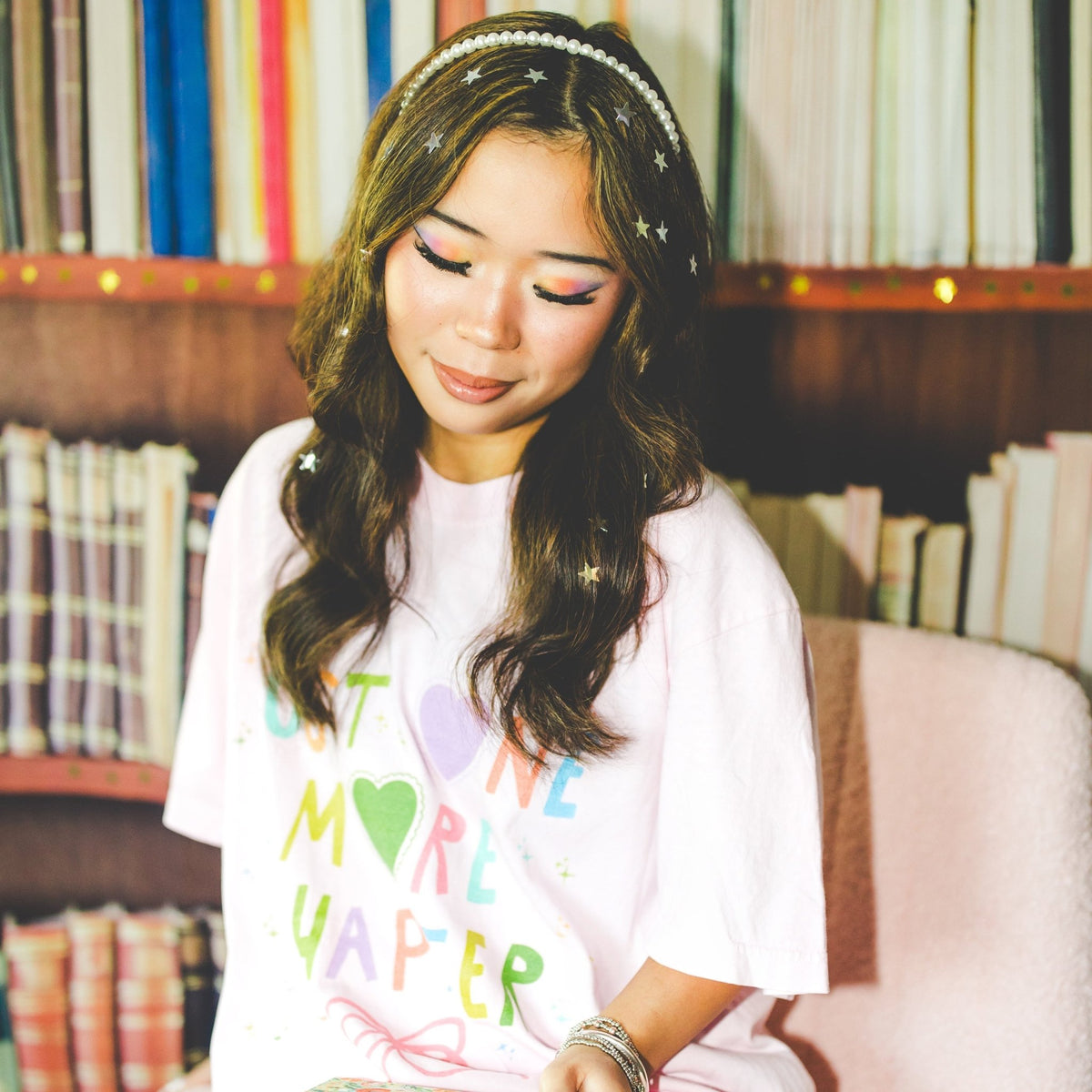 Just One More Chapter: Colorful Letters - Opal and June