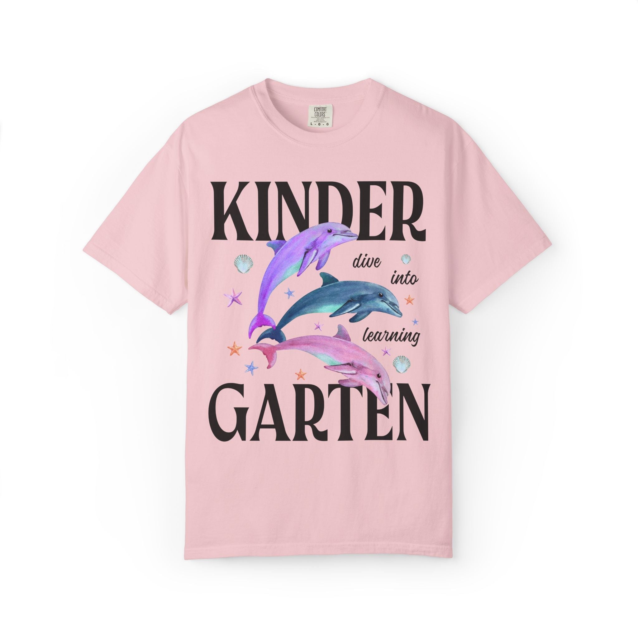 Kindergarten Dolphin Tee: Dive Into Learning - Opal and June