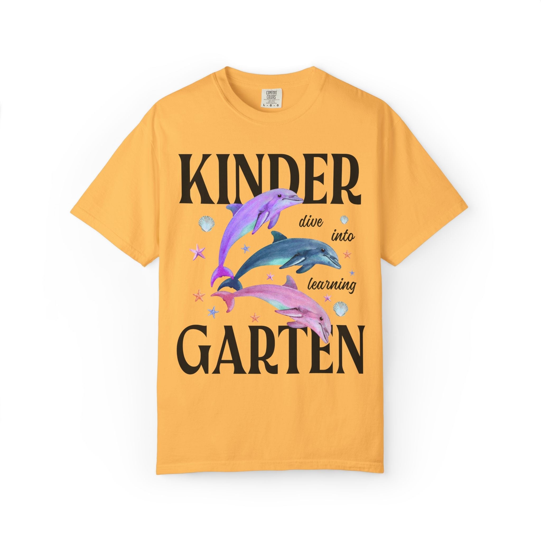 Kindergarten Dolphin Tee: Dive Into Learning - Opal and June