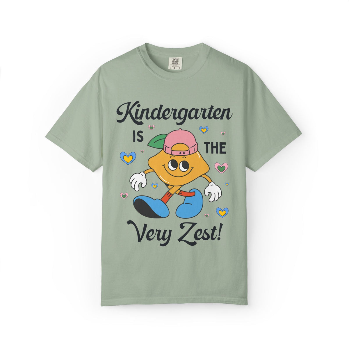 Kindergarten is The Very Zest: Matching Teacher T-Shirt for Meet the Teacher Night or Back to School - Opal and June