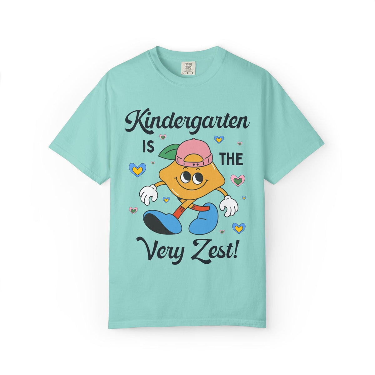 Kindergarten is The Very Zest: Matching Teacher T-Shirt for Meet the Teacher Night or Back to School - Opal and June