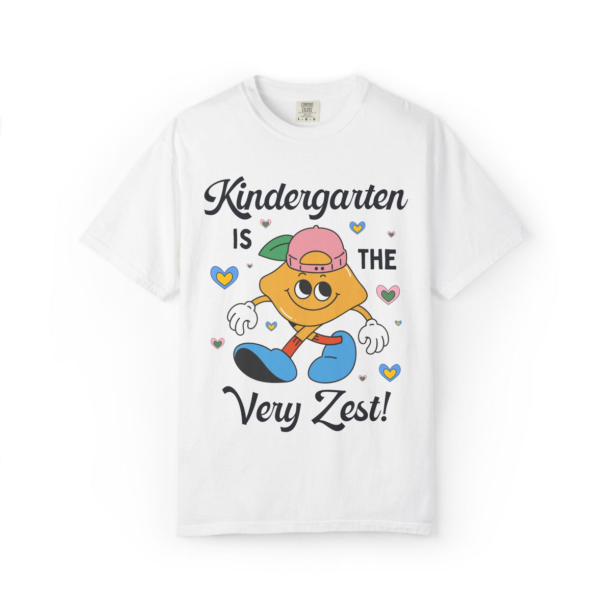 Kindergarten is The Very Zest: Matching Teacher T-Shirt for Meet the Teacher Night or Back to School - Opal and June