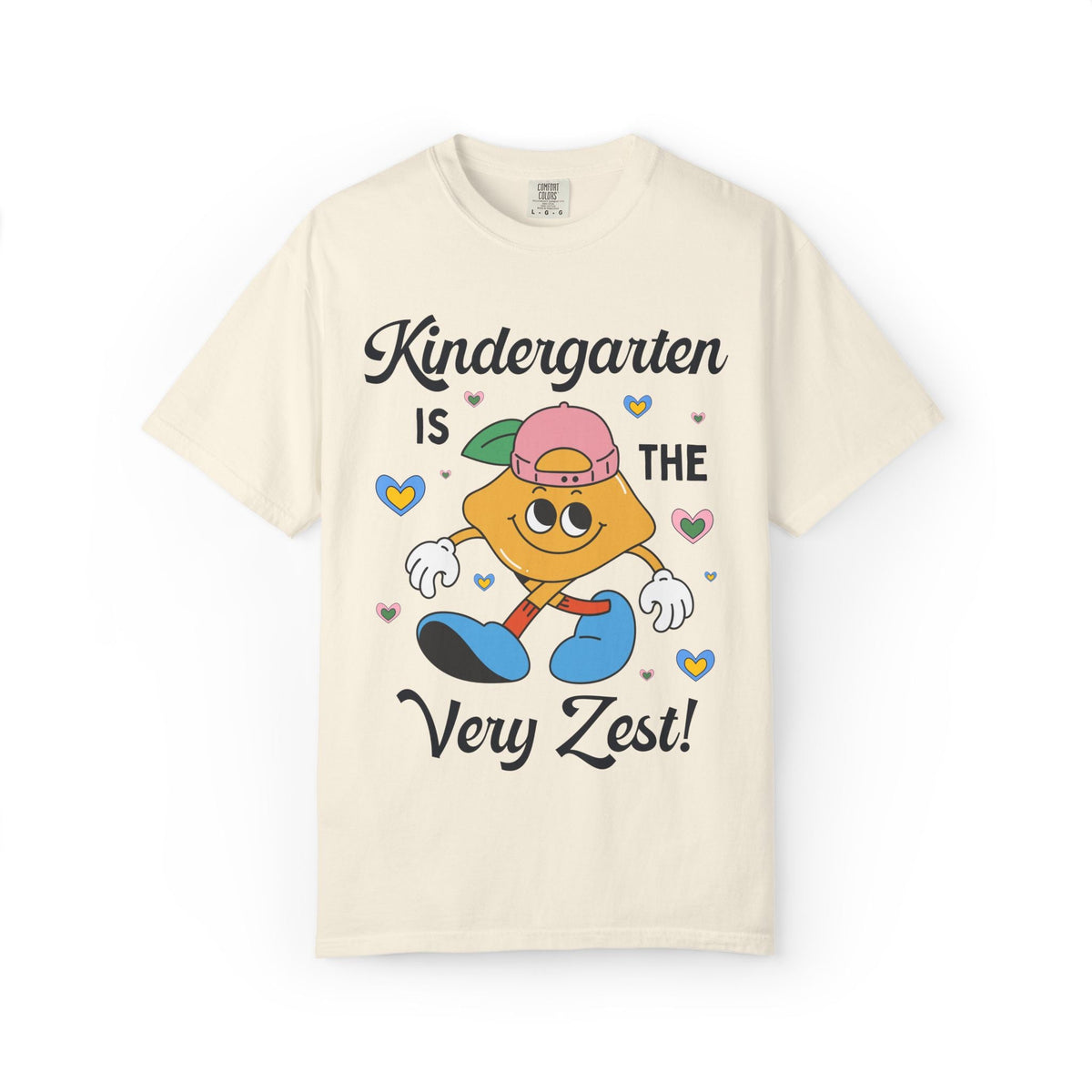 Kindergarten is The Very Zest: Matching Teacher T-Shirt for Meet the Teacher Night or Back to School - Opal and June