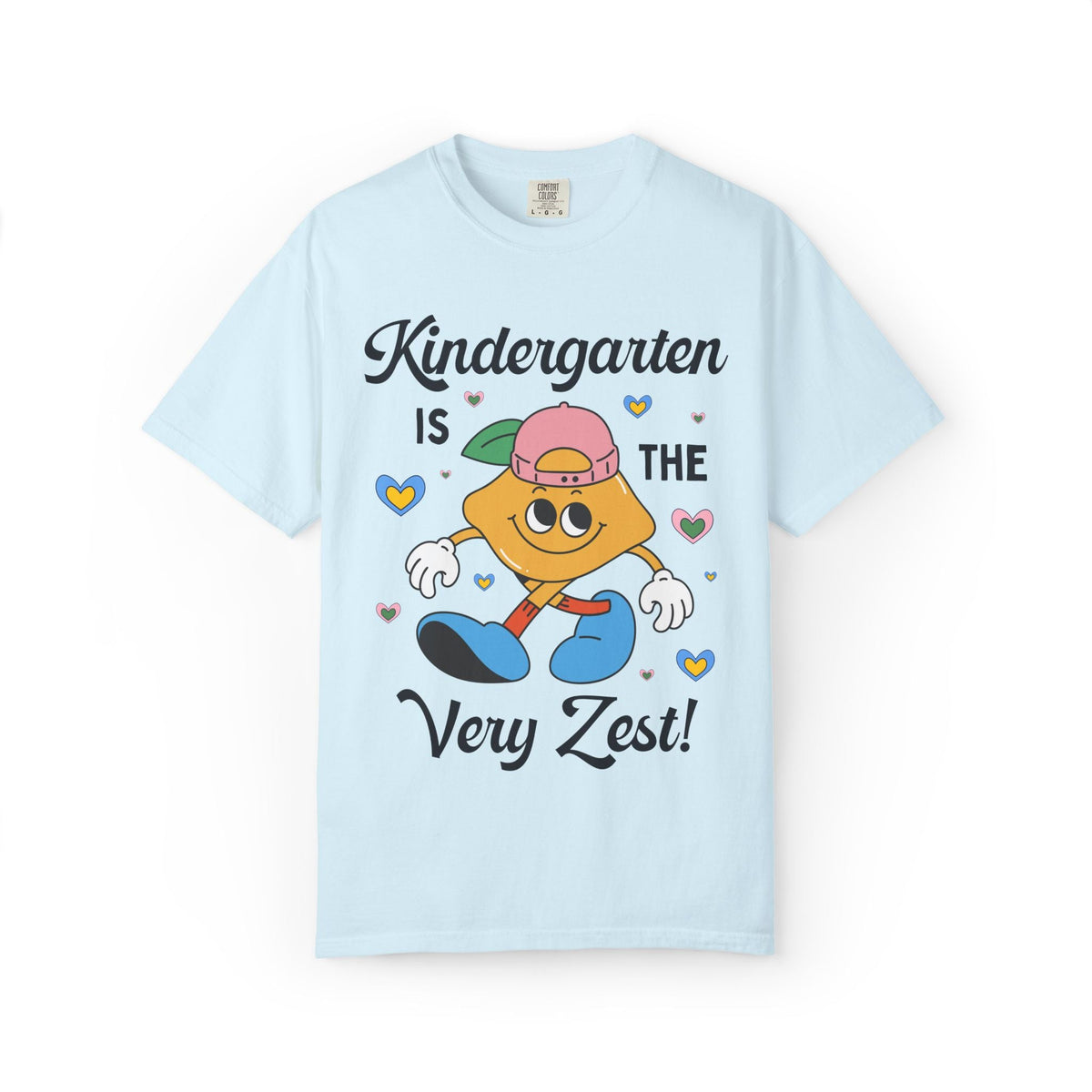 Kindergarten is The Very Zest: Matching Teacher T-Shirt for Meet the Teacher Night or Back to School - Opal and June