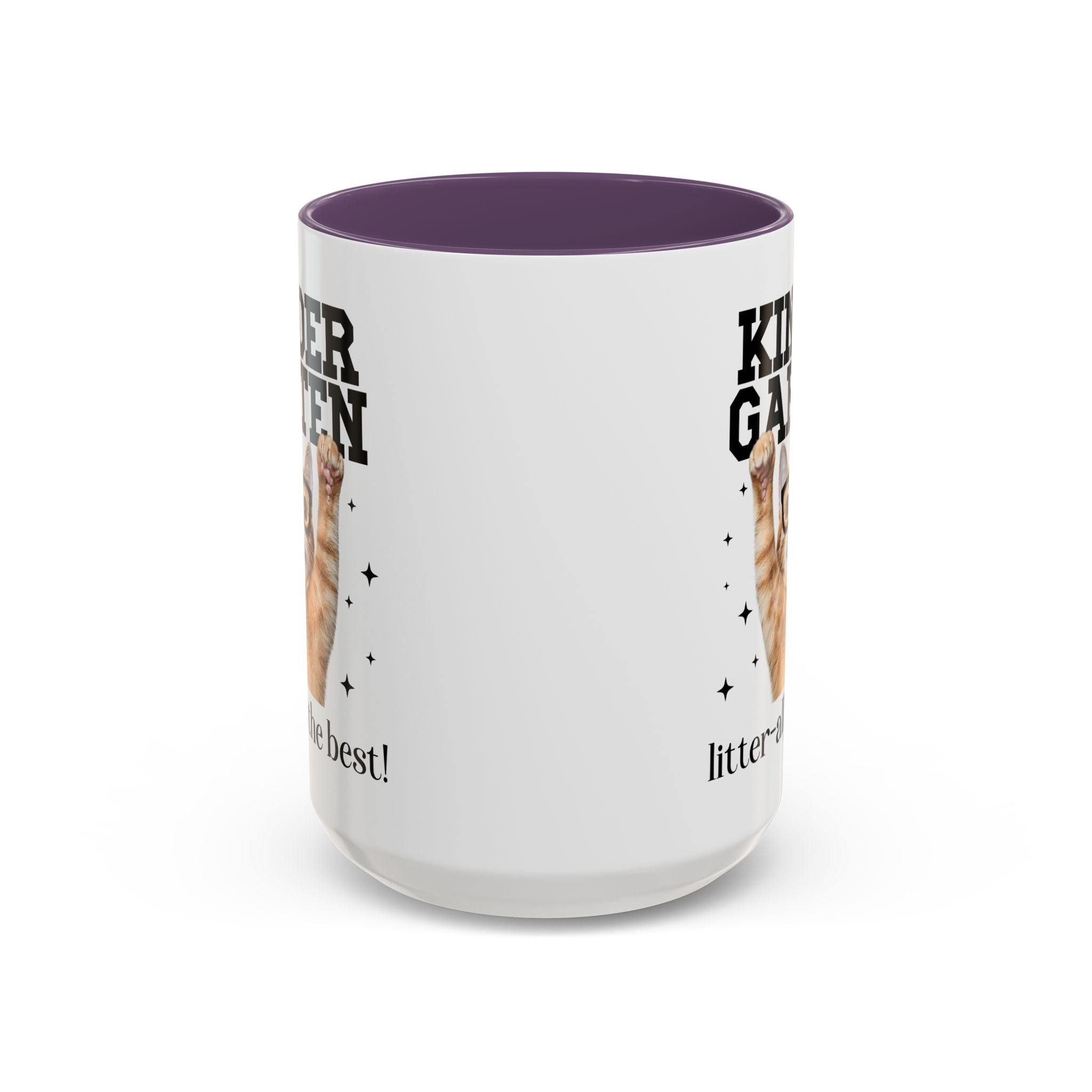 Kindergarten Teacher Cat Lover Coffee Mug - Opal and June