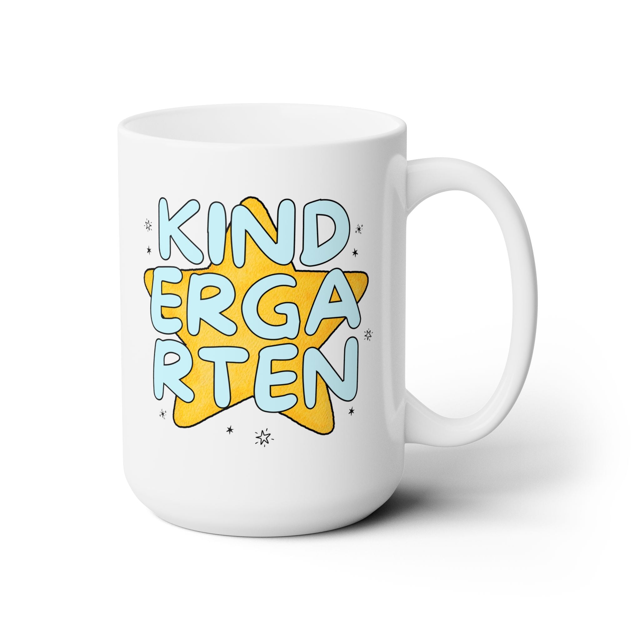 Kindergarten Teacher Coffee Mug with Star - Opal and June