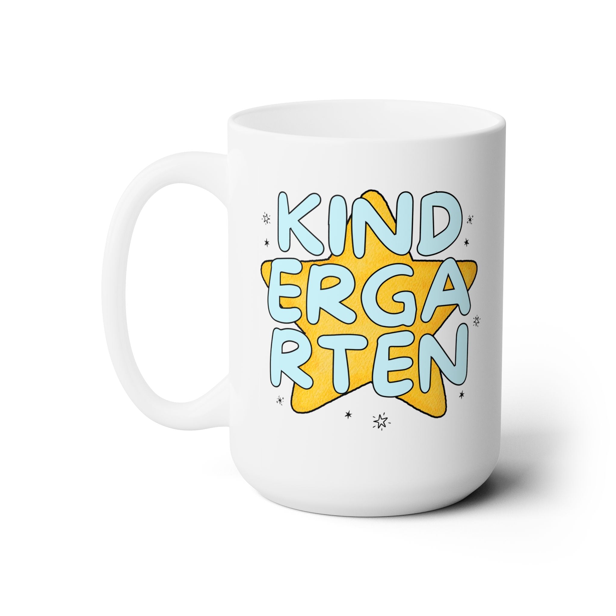 Kindergarten Teacher Coffee Mug with Star - Opal and June