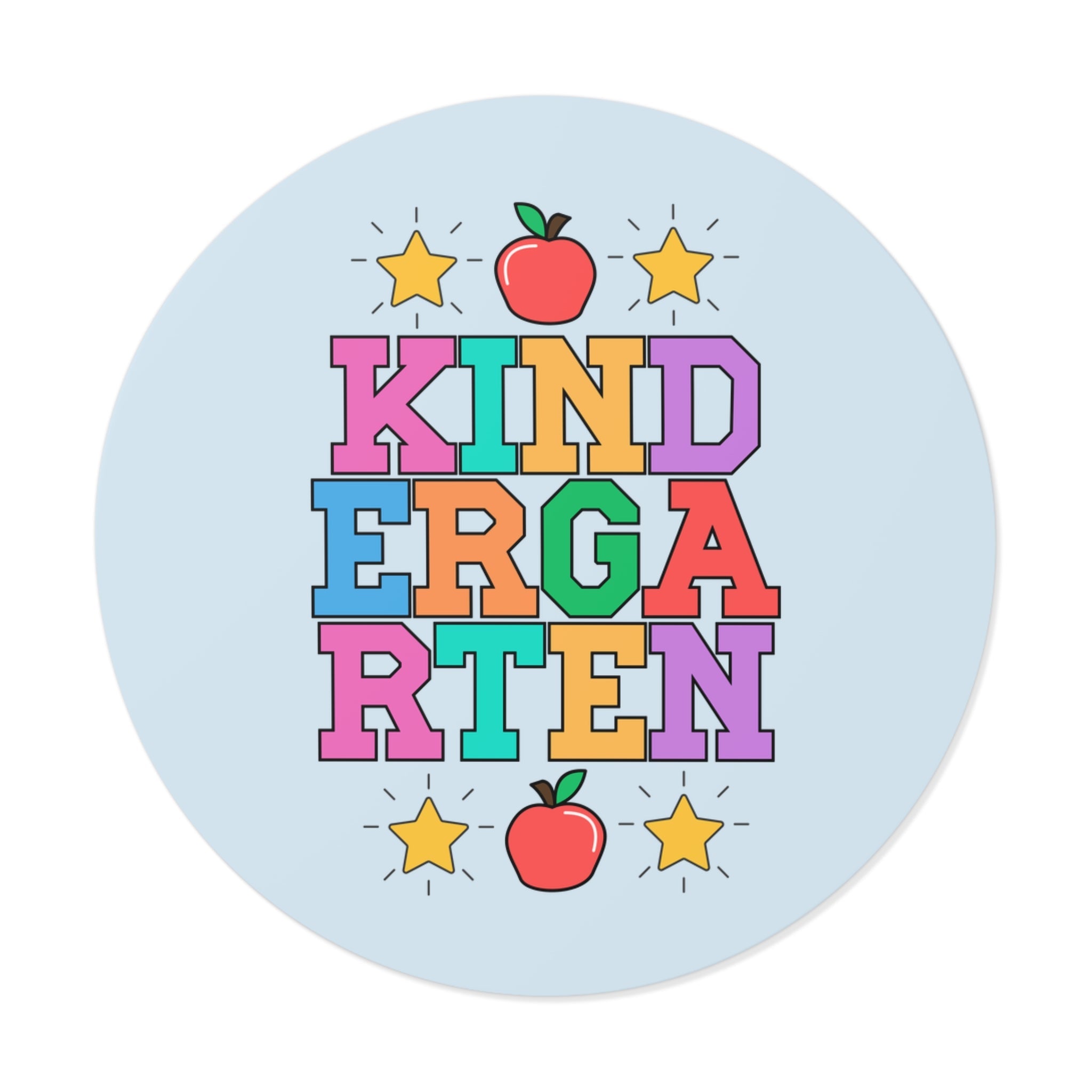 Kindergarten Teacher Sticker - Opal and June