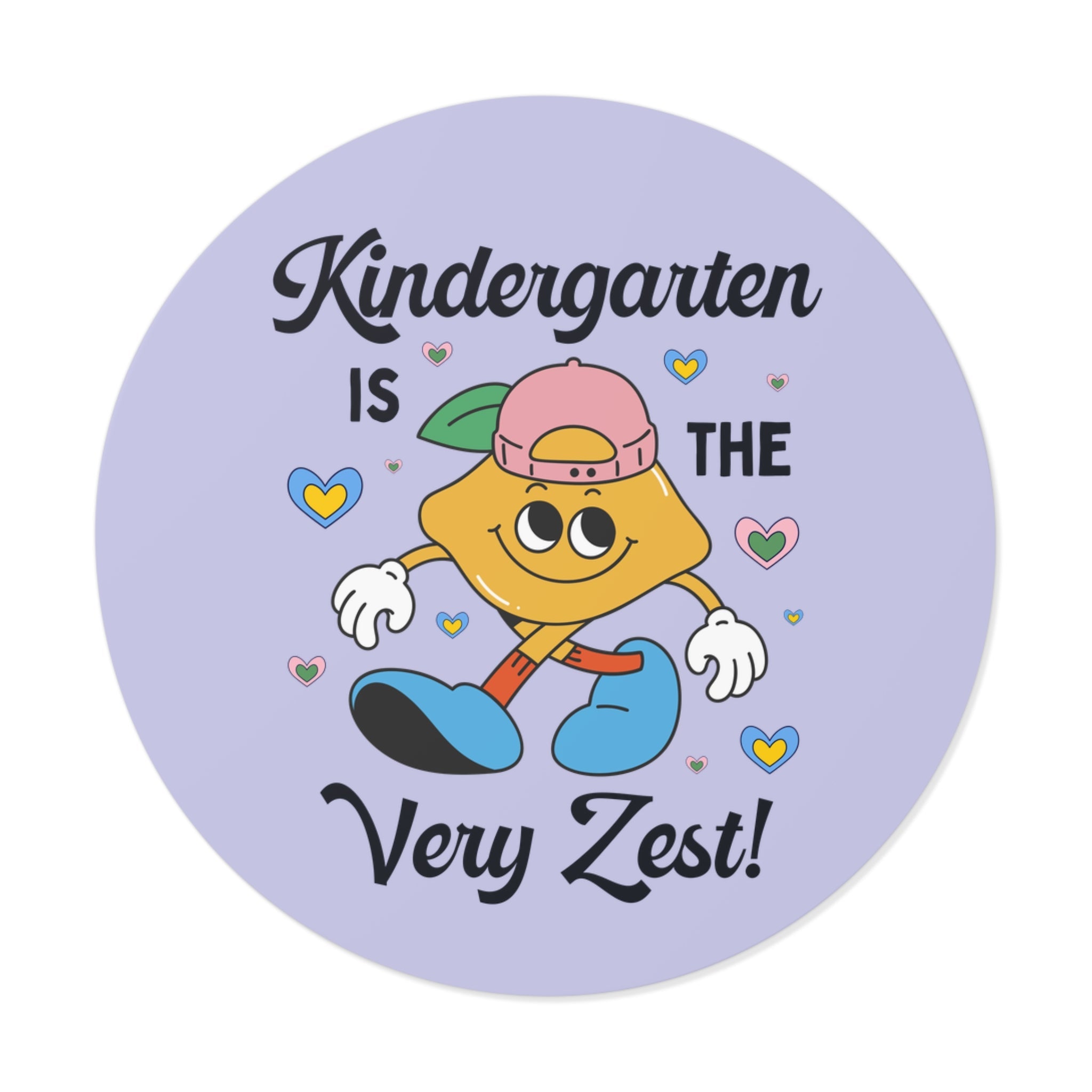 Kindergarten Teacher Sticker: Cute Matching Kindergarten Crew Sticker for First Day of School with Funny Saying, Silly Back to School Gift - Opal and June