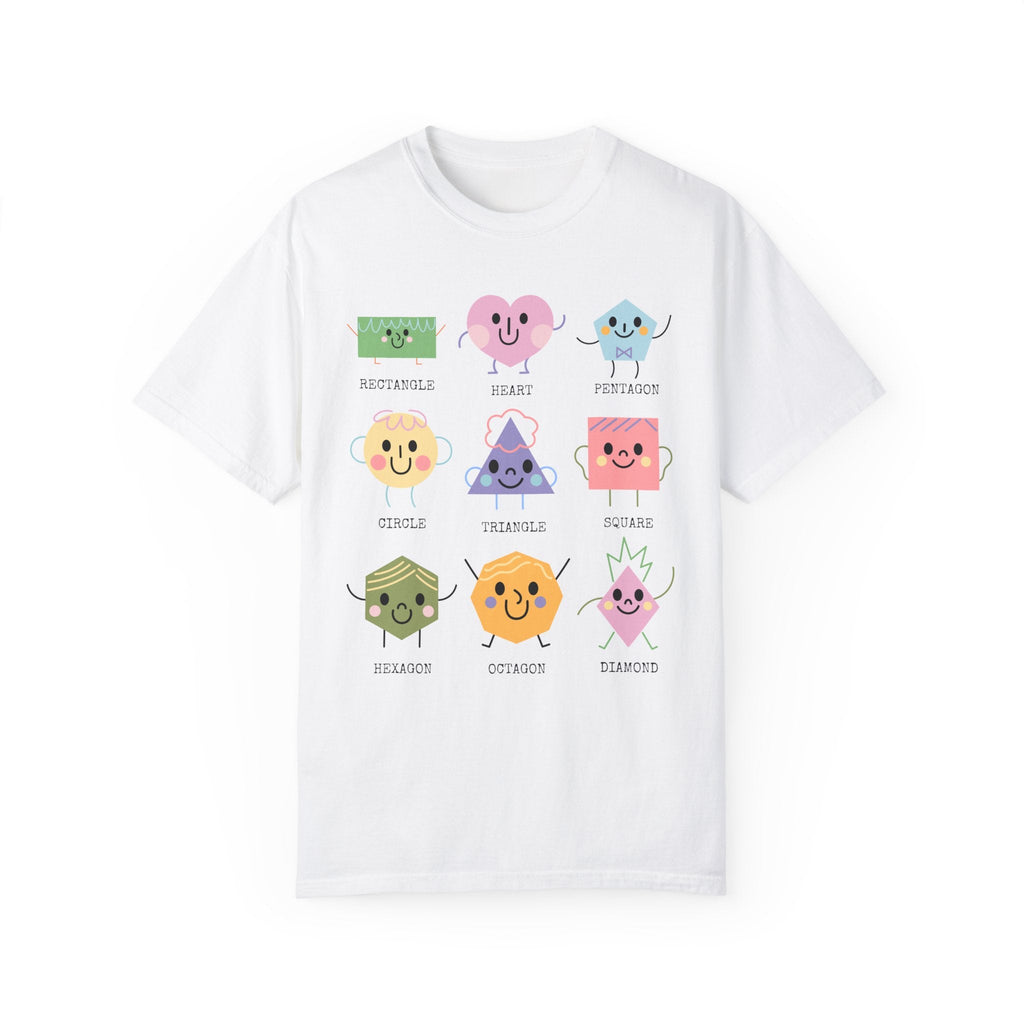 Kindergarten Teacher T-Shirt for Learning Shapes - Opal and June