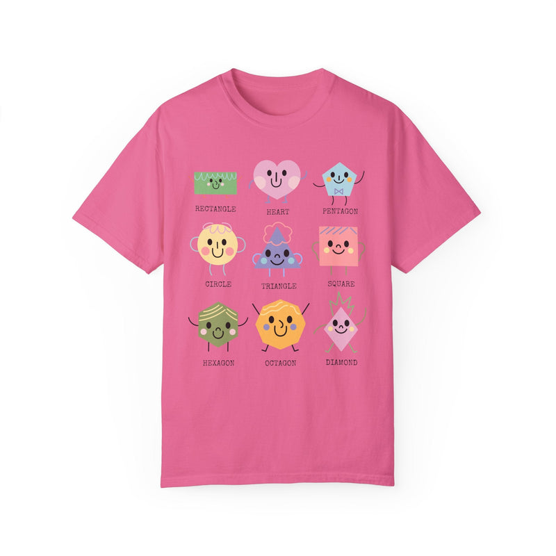 Kindergarten Teacher T-Shirt for Learning Shapes - Opal and June