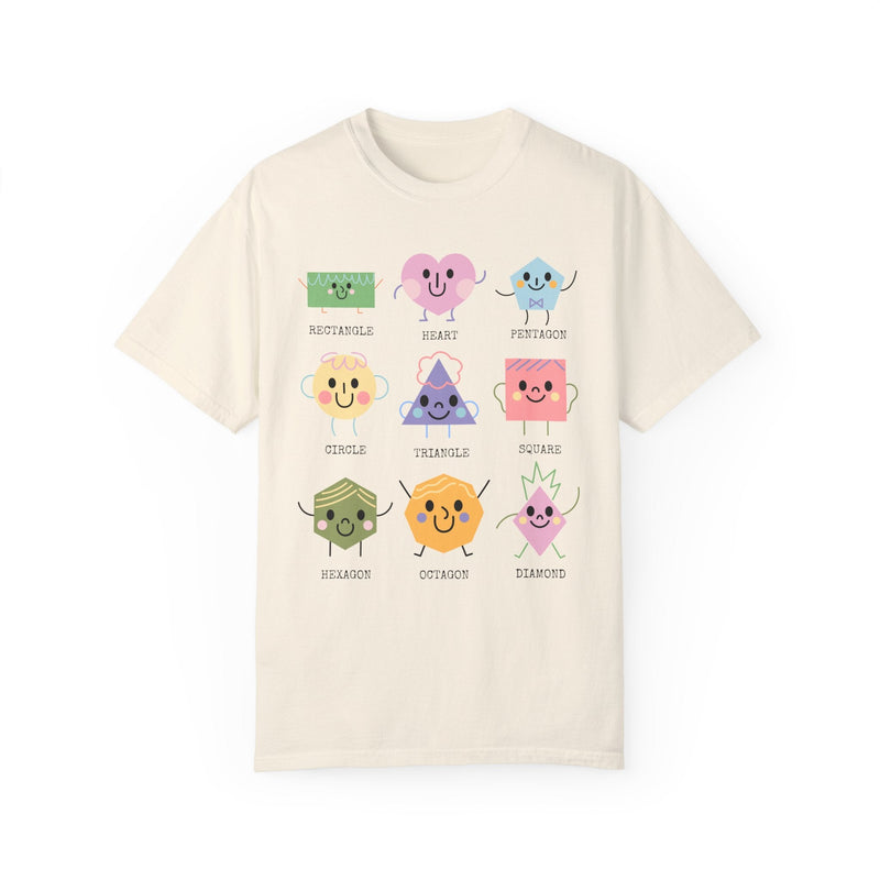 Kindergarten Teacher T-Shirt for Learning Shapes - Opal and June