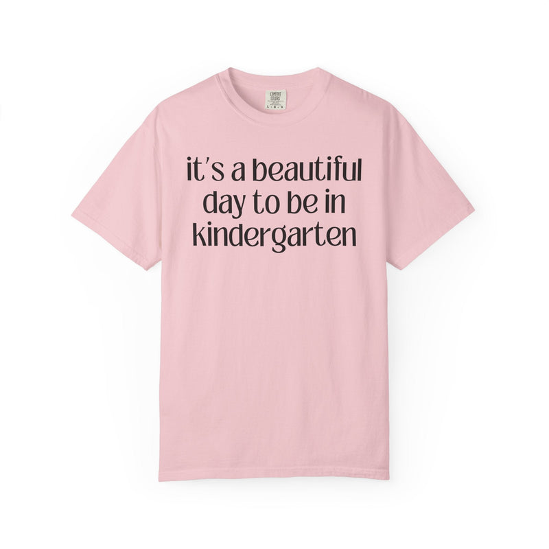 Kindergarten Teacher Tee Shirt for Back to School, Cute Matching Teacher T-Shirt for First Day of School, Elementary School New Teacher Gift - Opal and June
