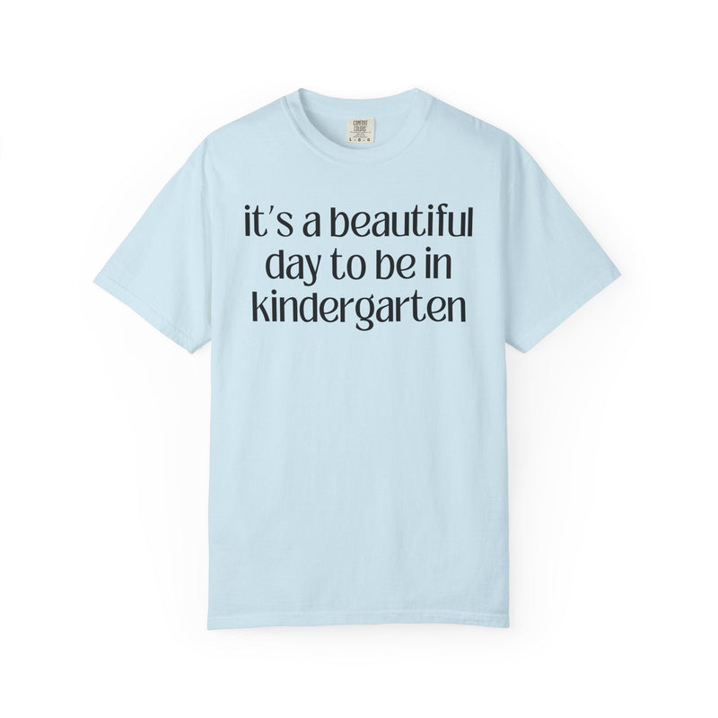 Kindergarten Teacher Tee Shirt for Back to School, Cute Matching Teacher T-Shirt for First Day of School, Elementary School New Teacher Gift - Opal and June