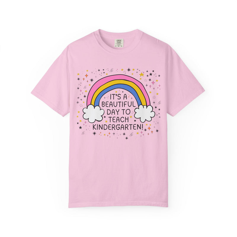 Kindergarten Teacher Tee Shirt for Kindergarten Crew, Cute Early Childhood Education Major Gift for New Teaching Job, Kindergarten Squad - Opal and June