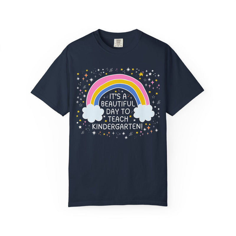 Kindergarten Teacher Tee Shirt for Kindergarten Crew, Cute Early Childhood Education Major Gift for New Teaching Job, Kindergarten Squad - Opal and June
