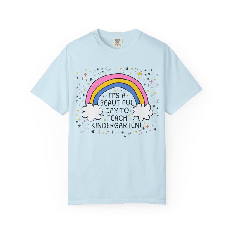 Kindergarten Teacher Tee Shirt for Kindergarten Crew, Cute Early Childhood Education Major Gift for New Teaching Job, Kindergarten Squad - Opal and June