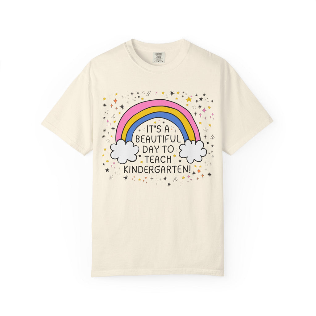 Kindergarten Teacher Tee Shirt for Kindergarten Crew, Cute Early Childhood Education Major Gift for New Teaching Job, Kindergarten Squad - Opal and June