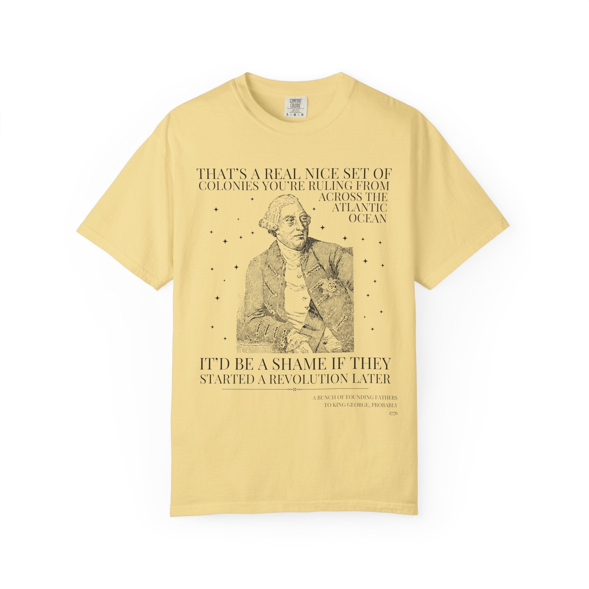 King George III Tee - Opal and June