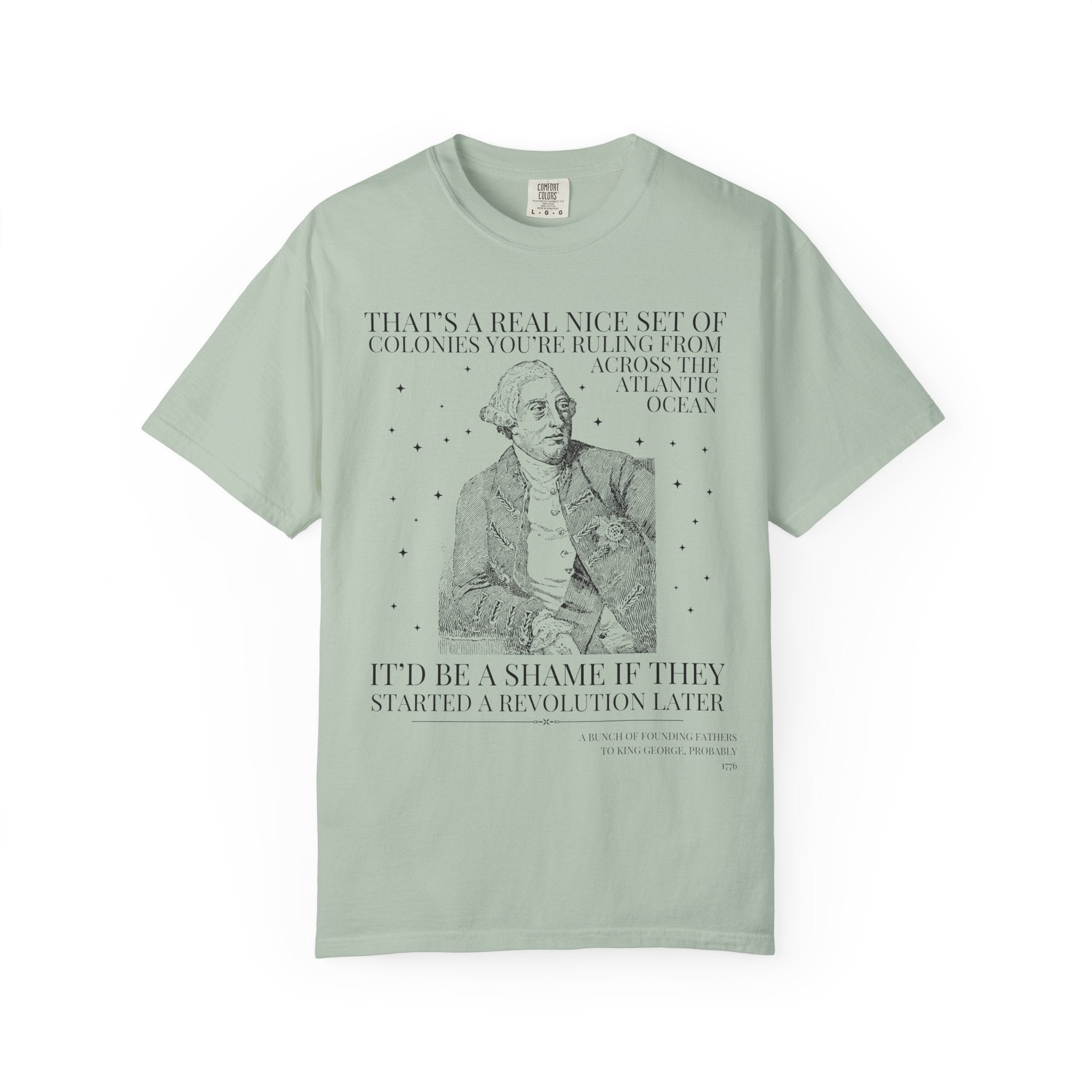 King George III Tee - Opal and June