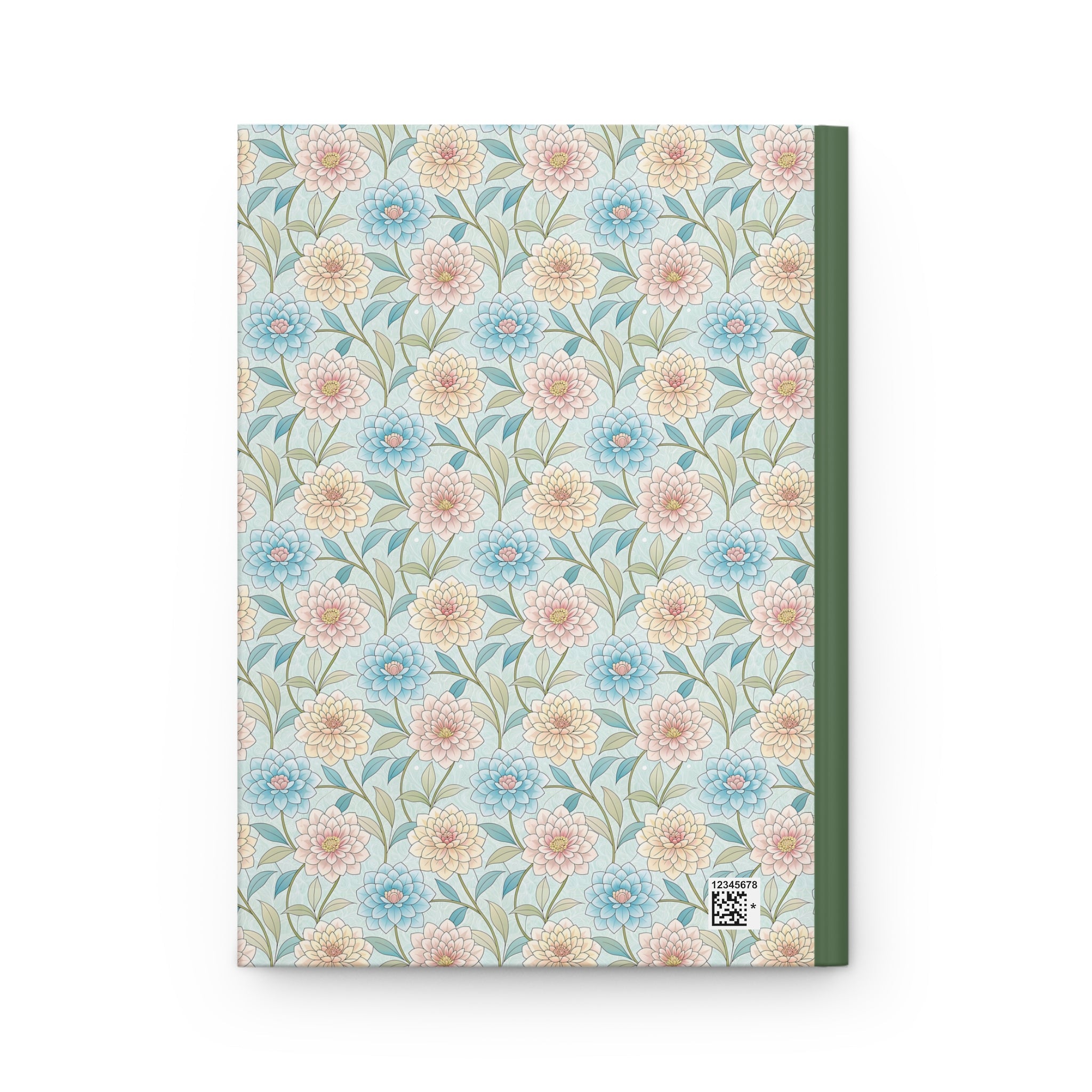Kitschy and Nostalgic Notebook for Daughter or Romance Reader: Cute Bookish Aesthetic Journal with Flowers, Diary for Birthday or Holiday - Opal and June