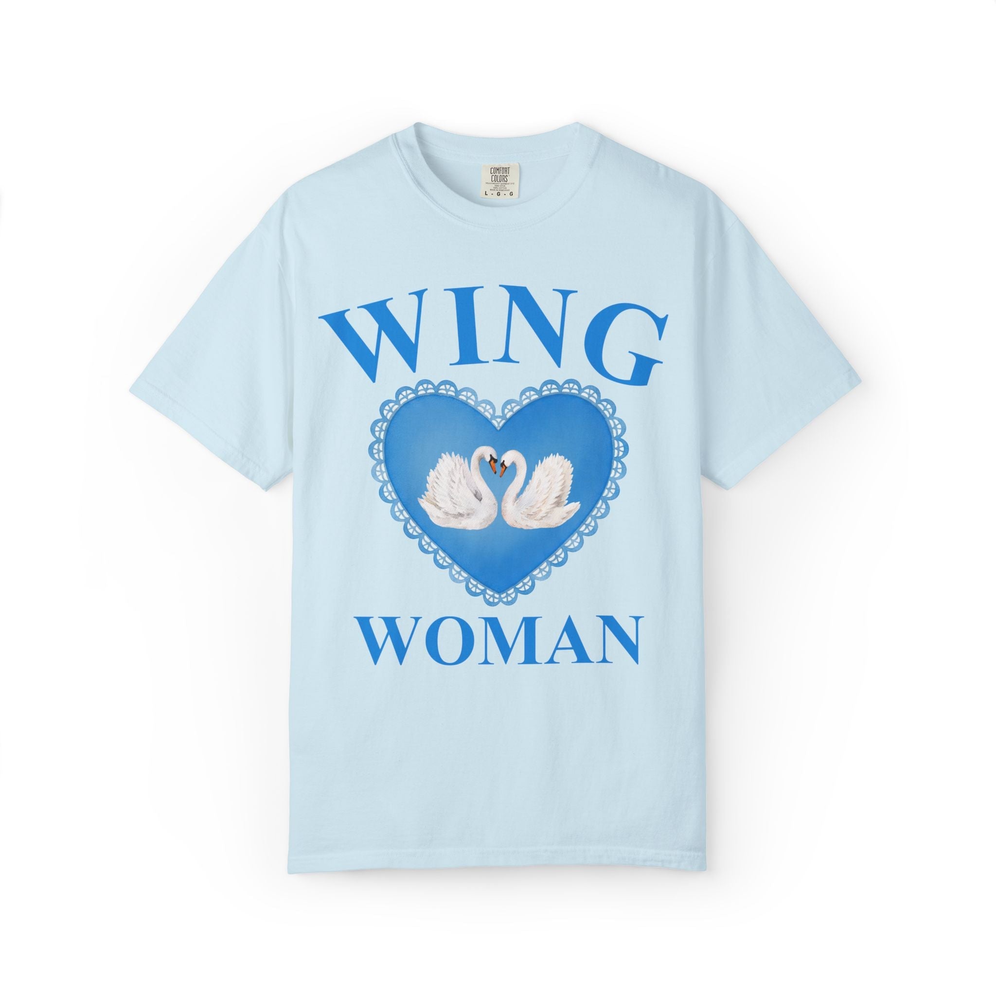 Kitschy Wedding Matching Bachelorette Tee with Swans for Animal Lover: Paired for Life, Funny Saying Bridal Party Tee for Bachelorette Trip - Opal and June