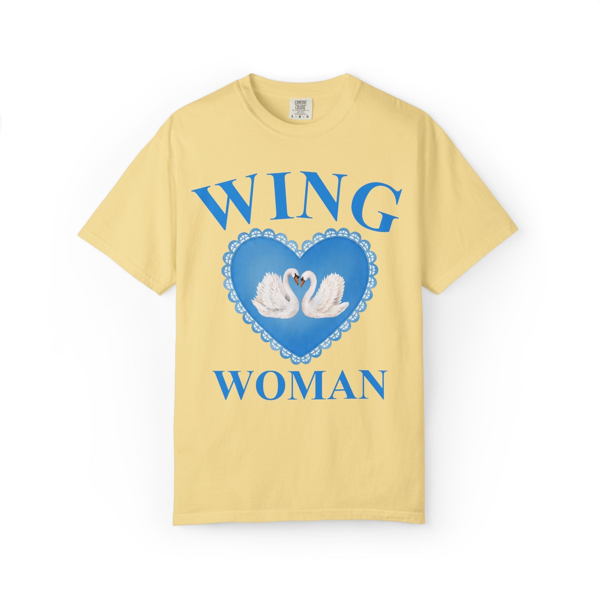 Kitschy Wedding Matching Bachelorette Tee with Swans for Animal Lover: Paired for Life, Funny Saying Bridal Party Tee for Bachelorette Trip - Opal and June