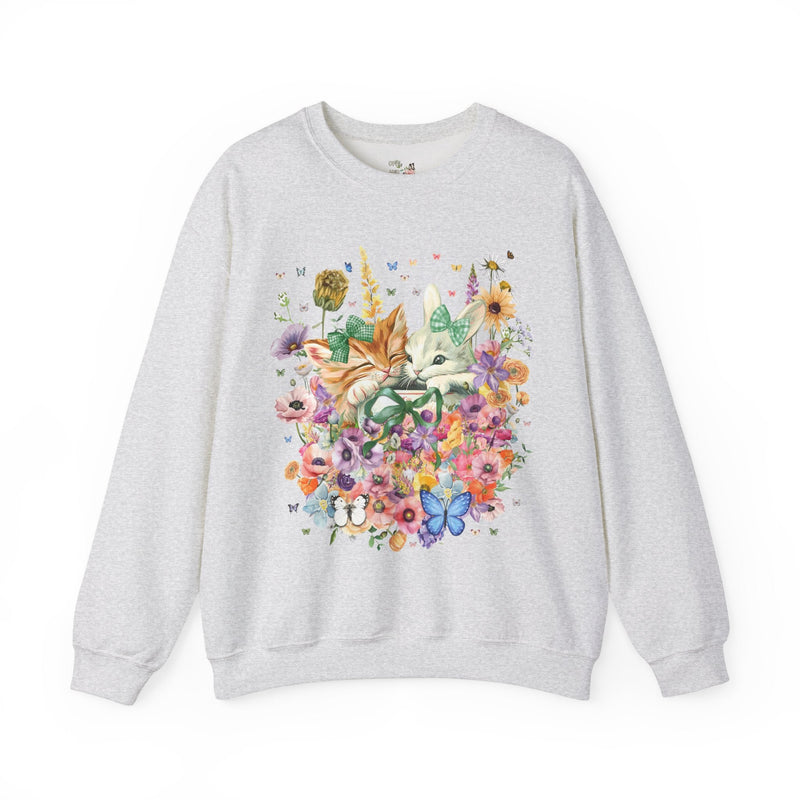 Kitten and Bunny Sweatshirt - Opal and June