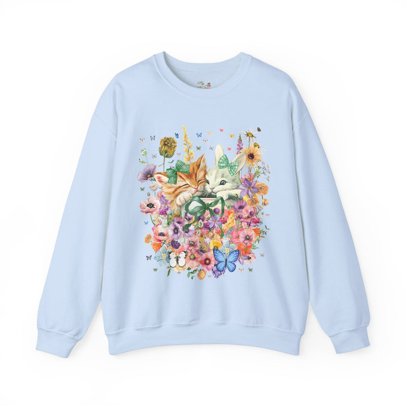 Kitten and Bunny Sweatshirt - Opal and June