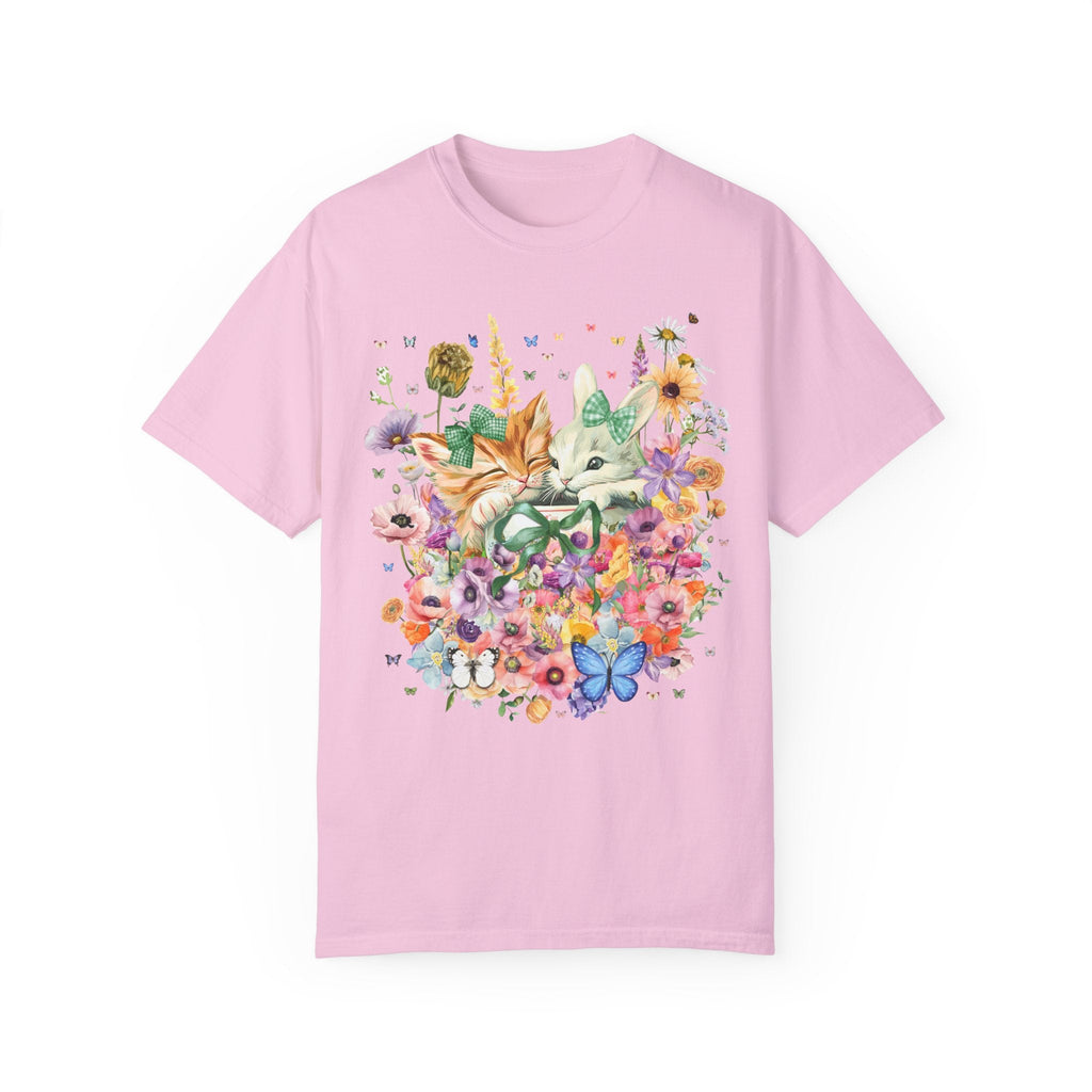 Kitten and Bunny Tee Shirt - Opal and June