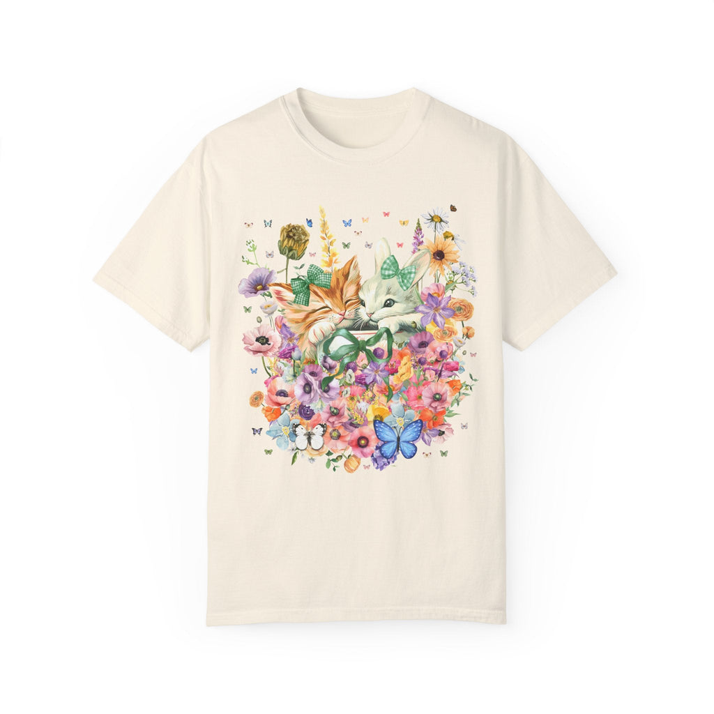 Kitten and Bunny Tee Shirt - Opal and June