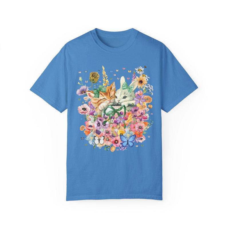 Kitten and Bunny Tee Shirt - Opal and June