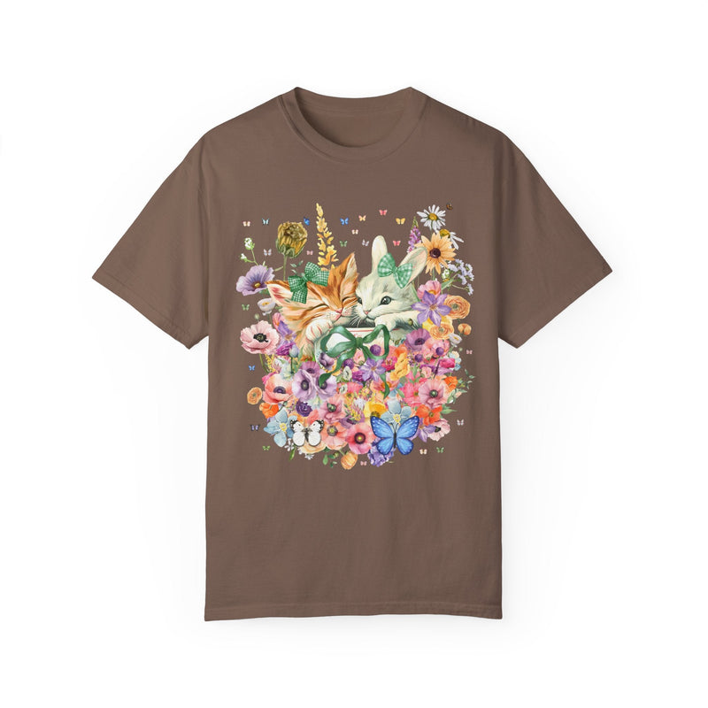 Kitten and Bunny Tee Shirt - Opal and June