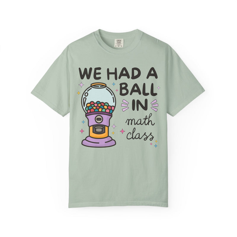Last Day of School Math Teacher Tee Shirt for Math Department, Algebra Teaching Assistant, Colorful 90s Vibe, End of School, Class Dismissed - Opal and June