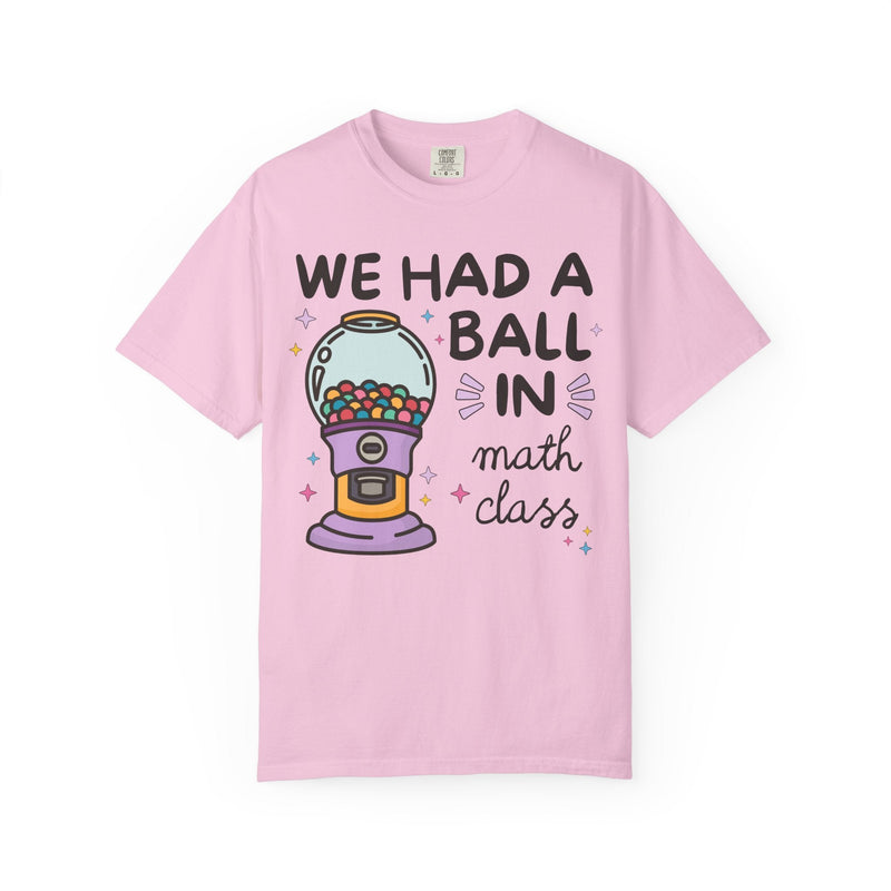 Last Day of School Math Teacher Tee Shirt for Math Department, Algebra Teaching Assistant, Colorful 90s Vibe, End of School, Class Dismissed - Opal and June