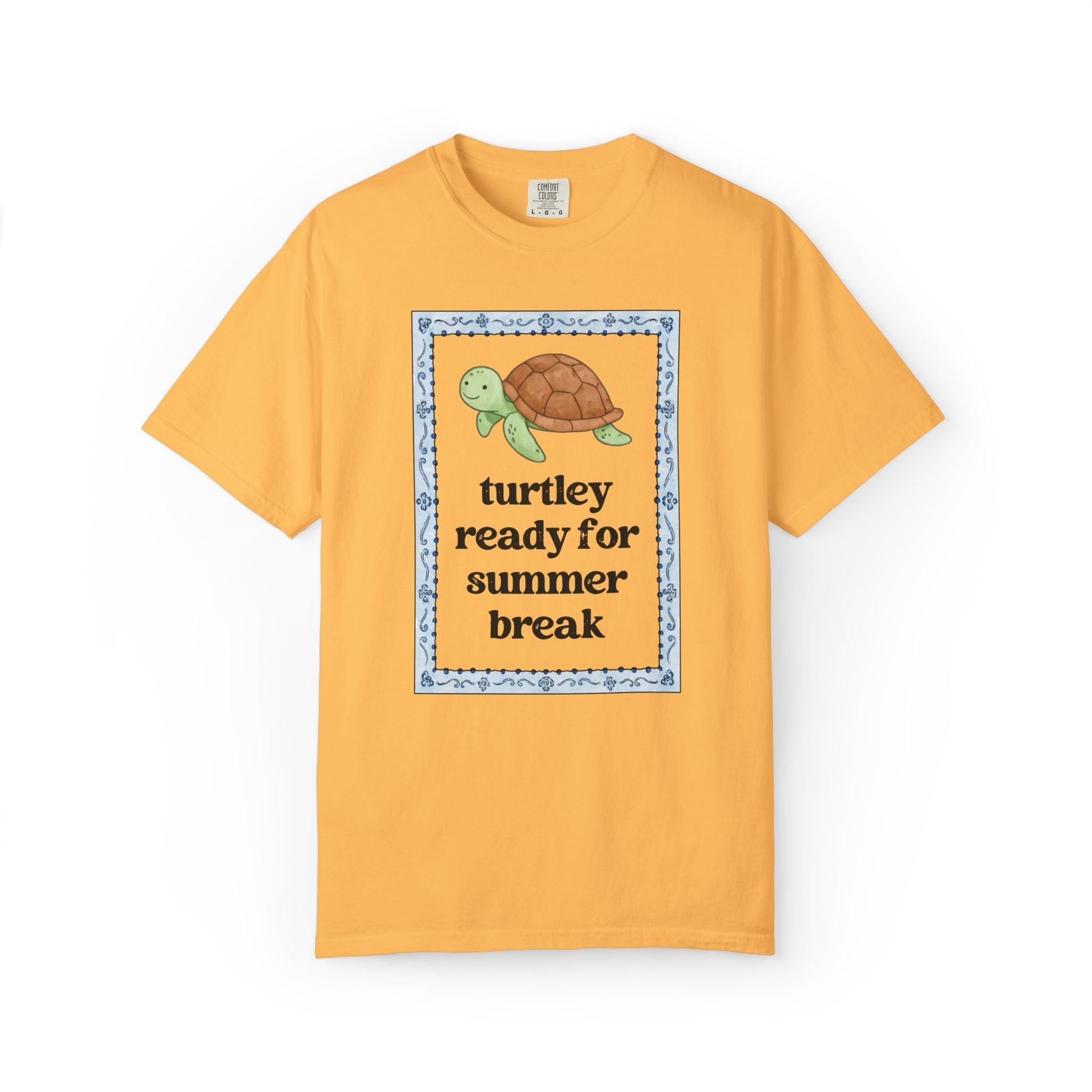 Last Day of School Nostalgic Ocean Animal Tee Shirt: Matching Teacher T-Shirt, End of the School Year, Silly Animal Lover Whale Turtle Tee - Opal and June