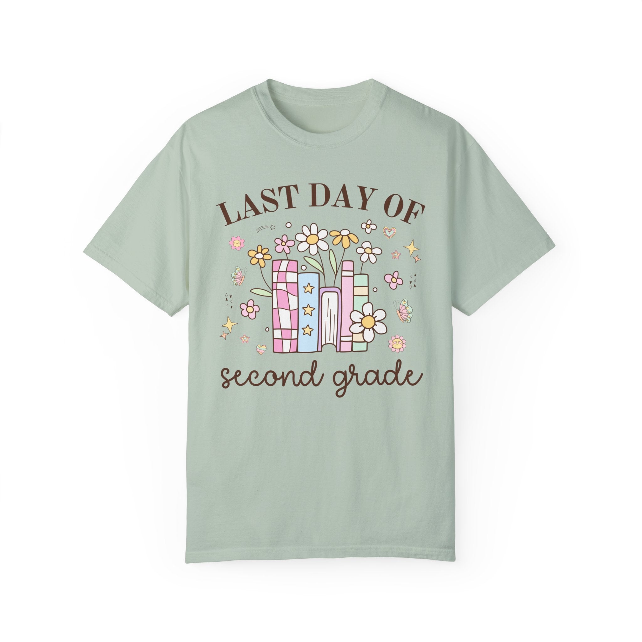 Last Day of School Teacher or School Principal Tee Shirt: Cute Bookish Class Dismissed T-Shirt, Out for Summer Elementary or Preschool Tee - Opal and June