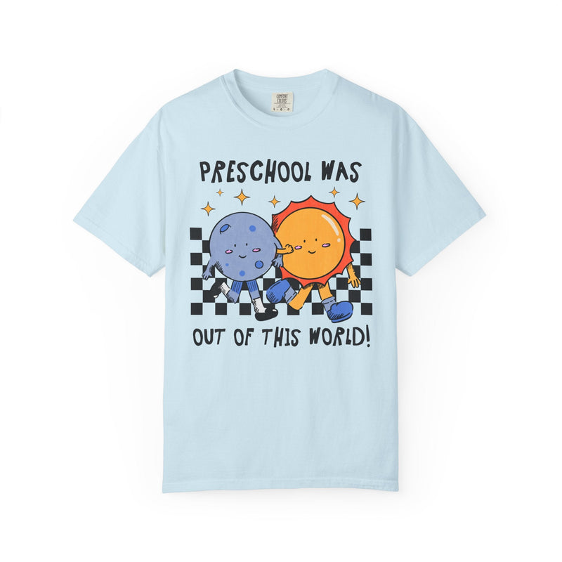 Last Day of School Tee Shirt: Funny Saying Space Lover Tee, End of School Year Matching Tee Shirt for Preschool Teachers or Office Staff - Opal and June