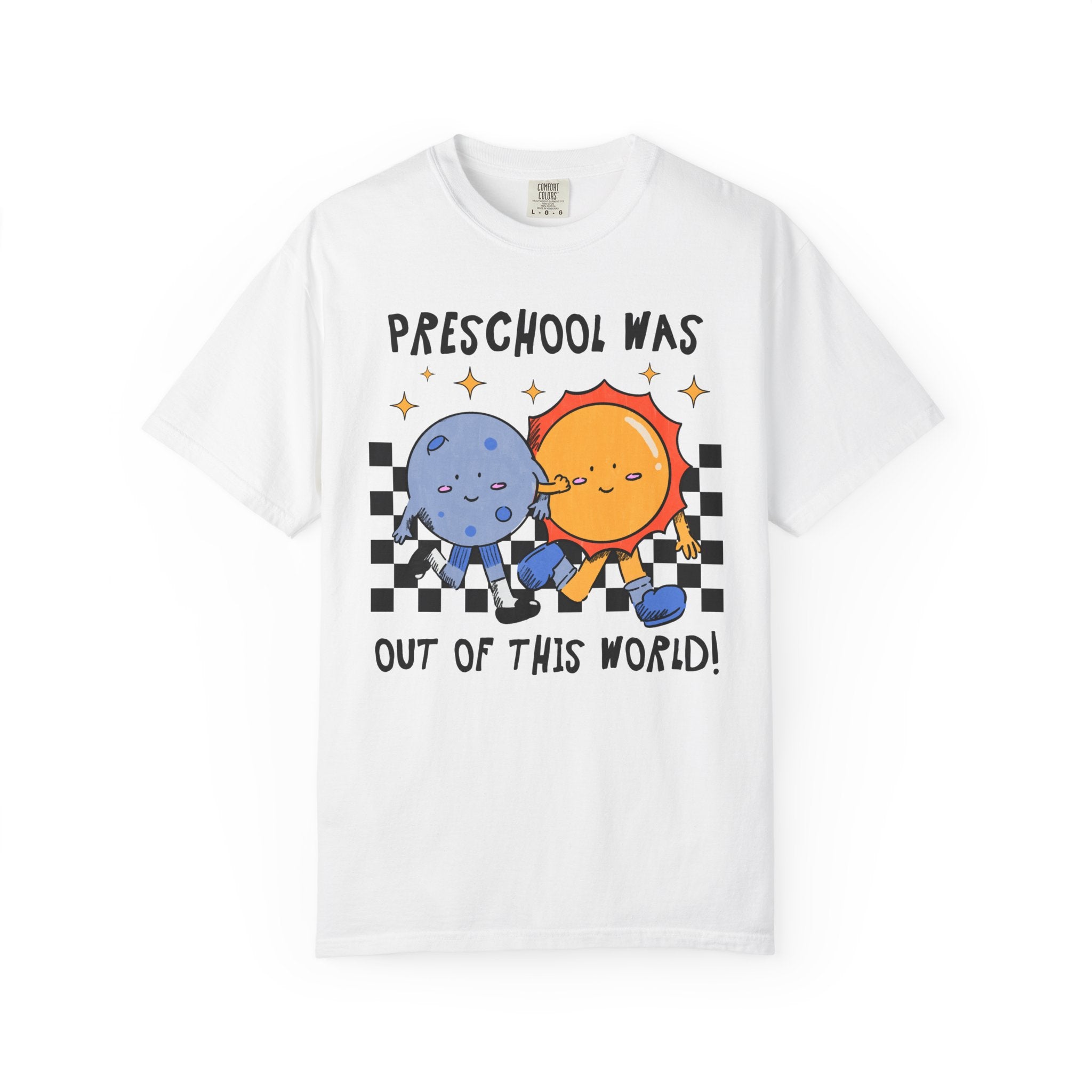 Last Day of School Tee Shirt: Funny Saying Space Lover Tee, End of School Year Matching Tee Shirt for Preschool Teachers or Office Staff - Opal and June