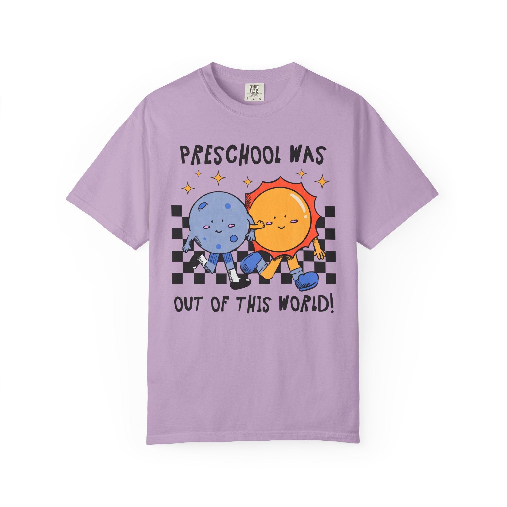 Last Day of School Tee Shirt: Funny Saying Space Lover Tee, End of School Year Matching Tee Shirt for Preschool Teachers or Office Staff - Opal and June